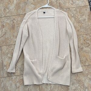 Universal Thread Women's Beige Open-Front Cardigan